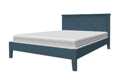 Кровать из массива Грация 2, сапфировый 
