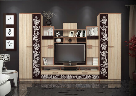 Гостиная Багира, каштан  