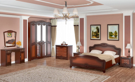 Стол туалетный Лотос, Орех 