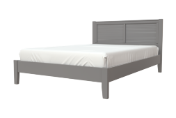 Кровать из массива Грация-3, антрацит